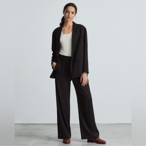 Everlane The Way-High Drape Pant 8 Short NWT - Picture 5 of 8
